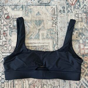 Seafolly Black Women's Peek a Boo Bikini Top